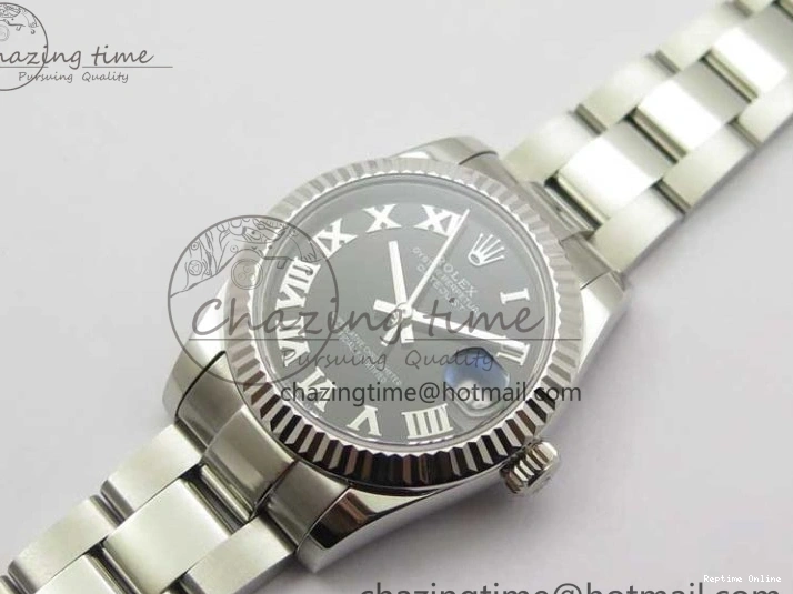 0411 Datejust 31mm 278271 SS BP Maker Best Edition Black Roman Dial on Oyster Bracelet SportInspired 2754